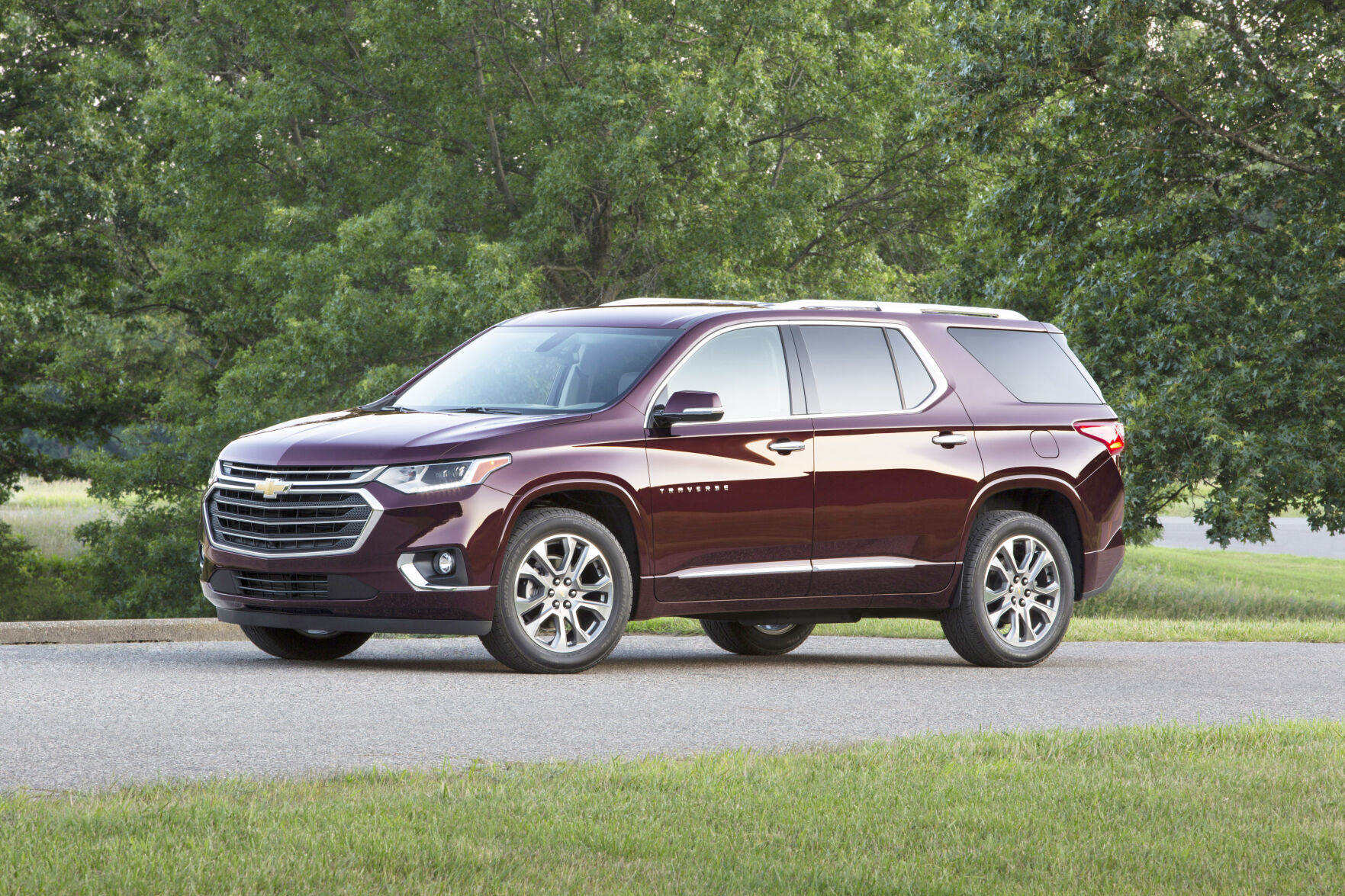The three-row, 2020 Chevy Traverse can be had with seven- or eight-passenger seating and in six trim levels.